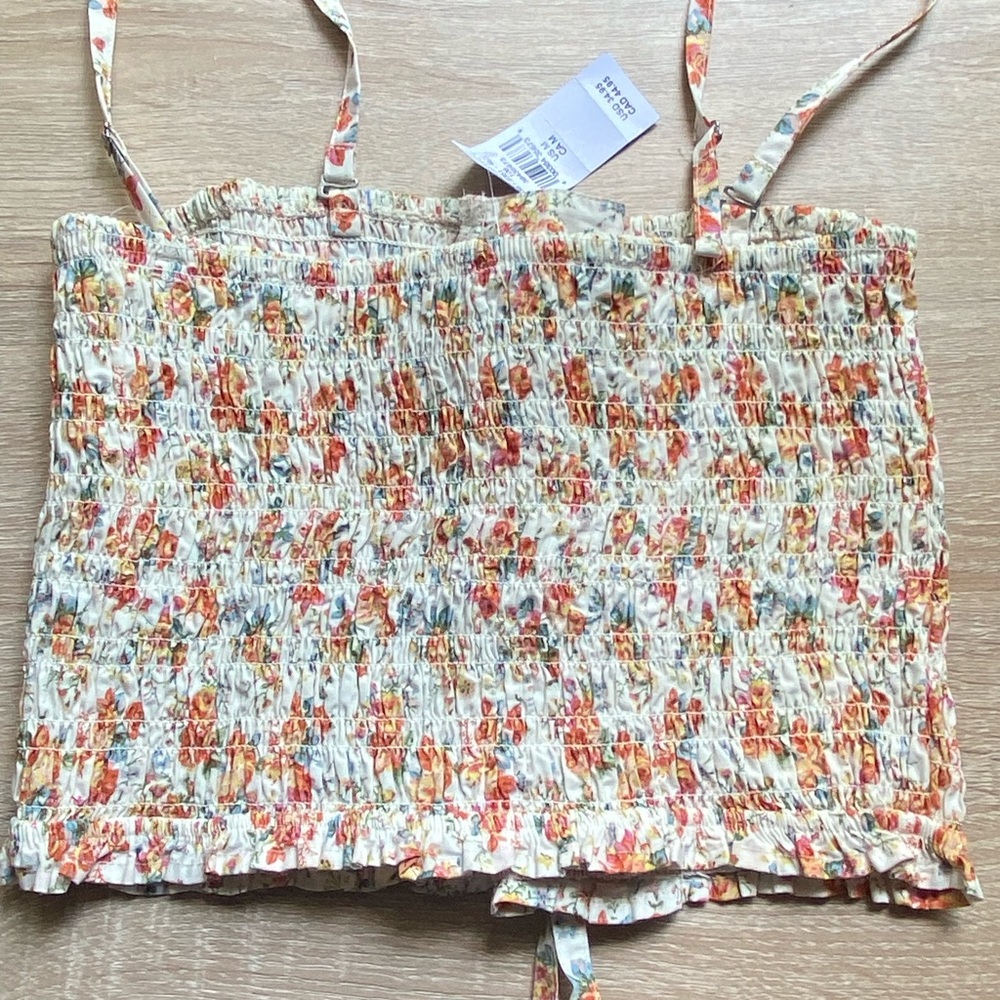 Aerie Floral Corset Top